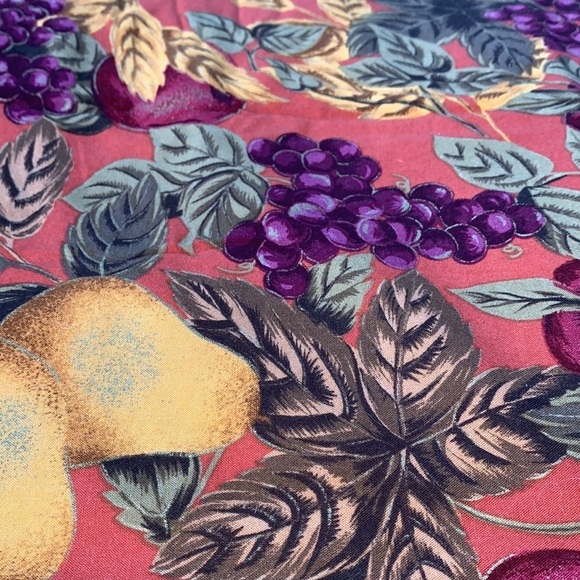 Vintage Fruit Rectangle Table Cloth - Picture 3 of 4